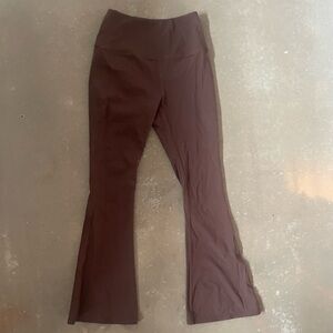Backcountry Maroon Flared Leggings